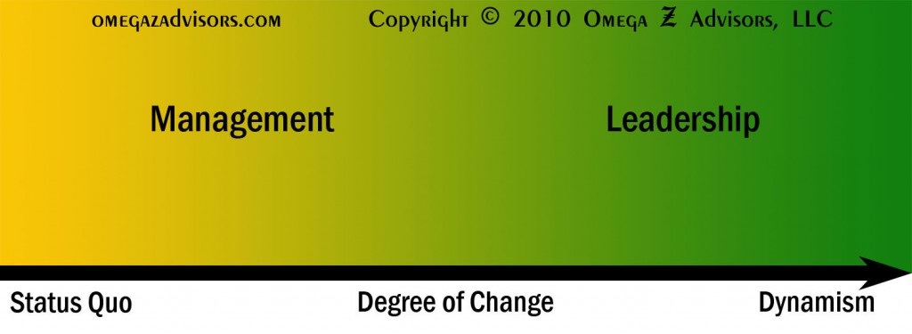 When it comes to change, the leadership versus management difference is relationships.