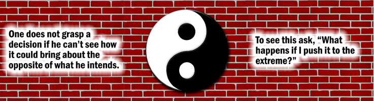 The importance of yin yang in business decision making processes