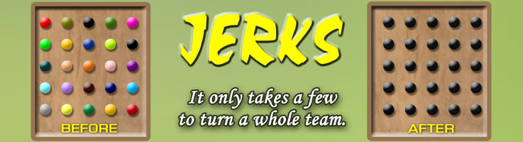 The power of jerks in the workplace